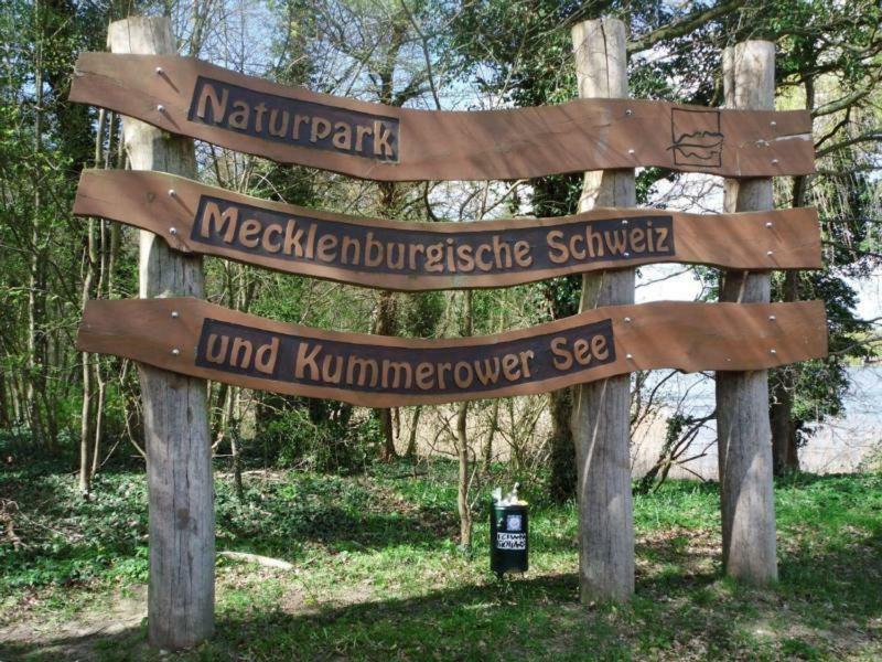 Ferienhaus Paul Am Klostersee, Urlaub Mit Hund 다르군 외부 사진